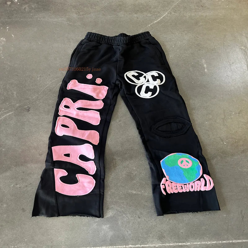 Capri Flared Sweatpants