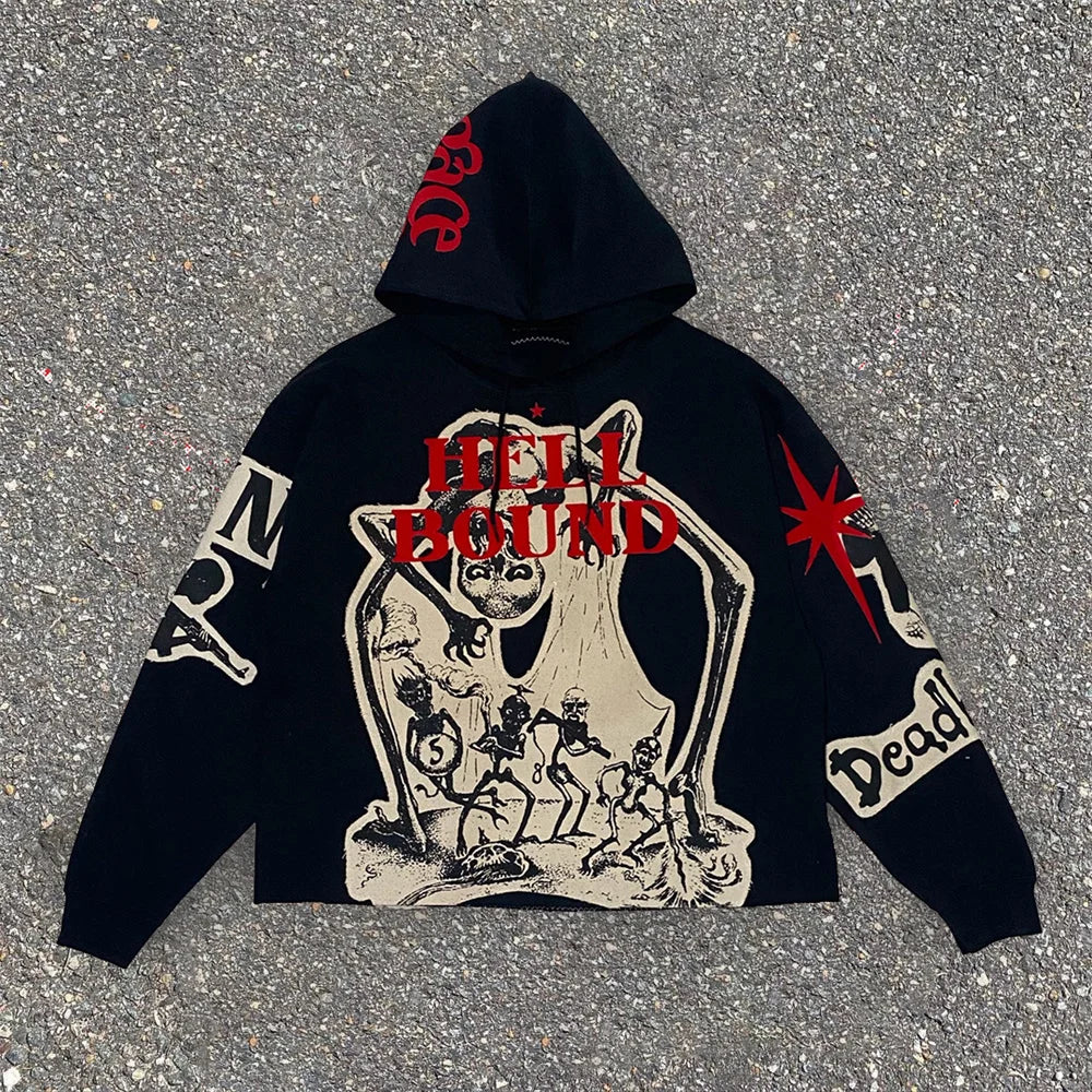 Casual Skull Fashion Hoodie