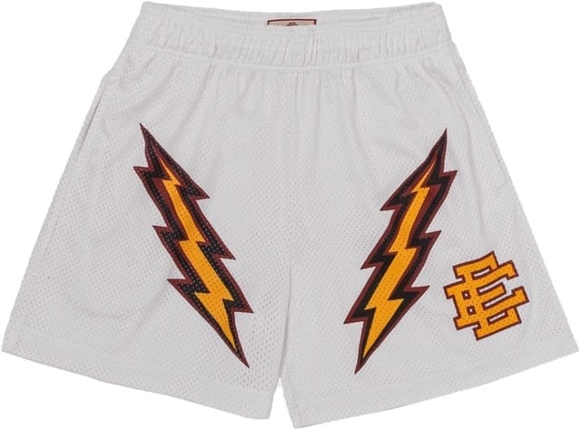 Bolt Style Graphic Shorts