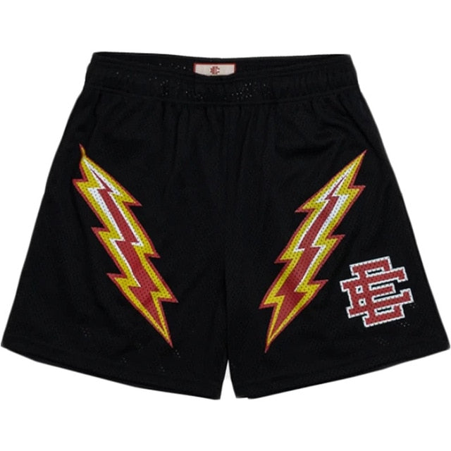 Bolt Style Graphic Shorts