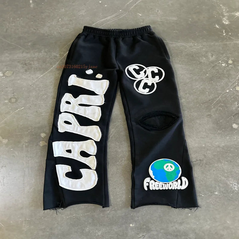 Capri Flared Sweatpants