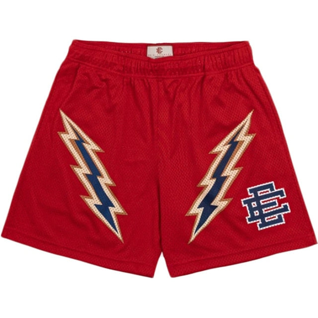 Bolt Style Graphic Shorts