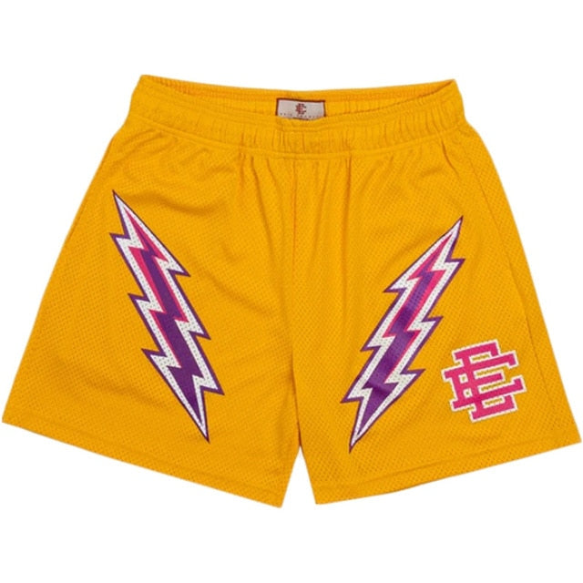 Bolt Style Graphic Shorts