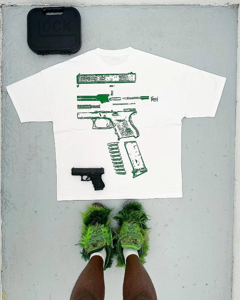 Glock Brand Fire Graphic Tee