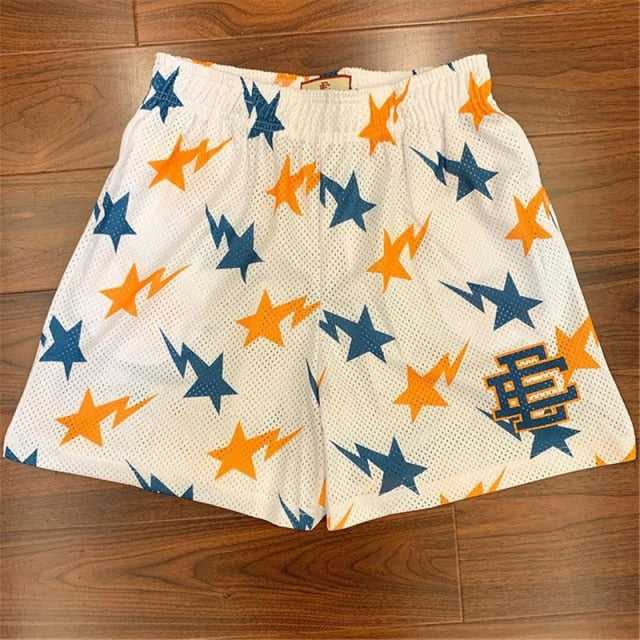 Bolt Style Graphic Shorts