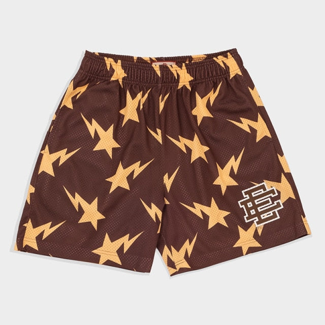 Bolt Style Graphic Shorts