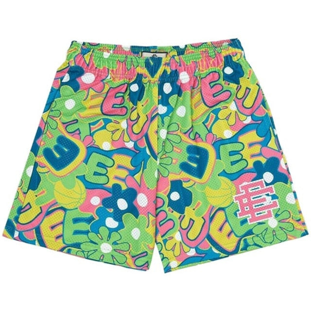 Funky Style Graphic Shorts