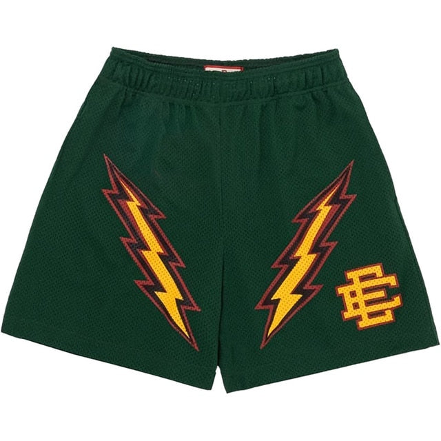 Bolt Style Graphic Shorts