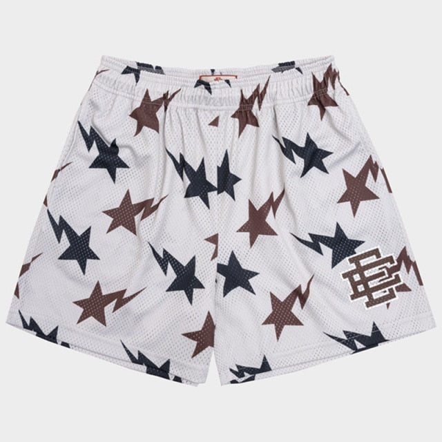 Bolt Style Graphic Shorts