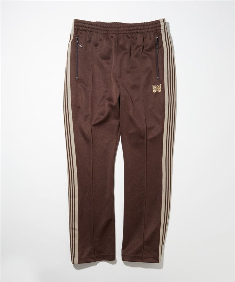 Stripe White Needles Sweatpants