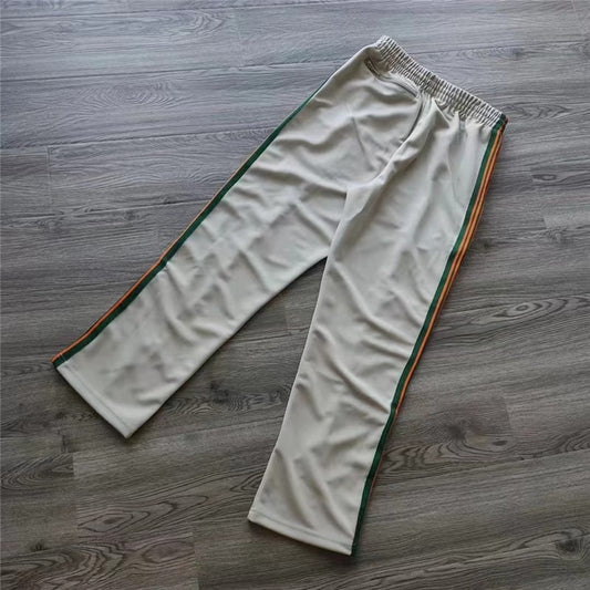 Needles White Stripe Sweatpants