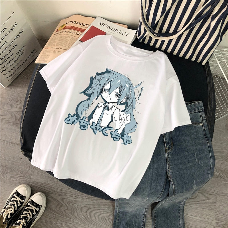 Anime Print Graphic Tee