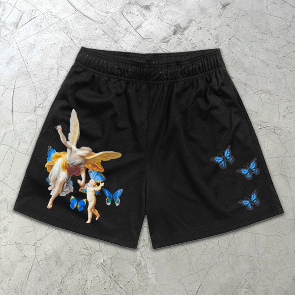 Butterfly Angel Fashion Shorts