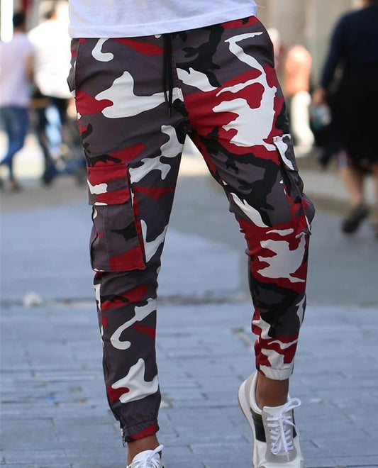 Camo Cargo Style Joggers