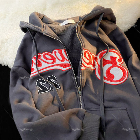 Print Style Hoodie