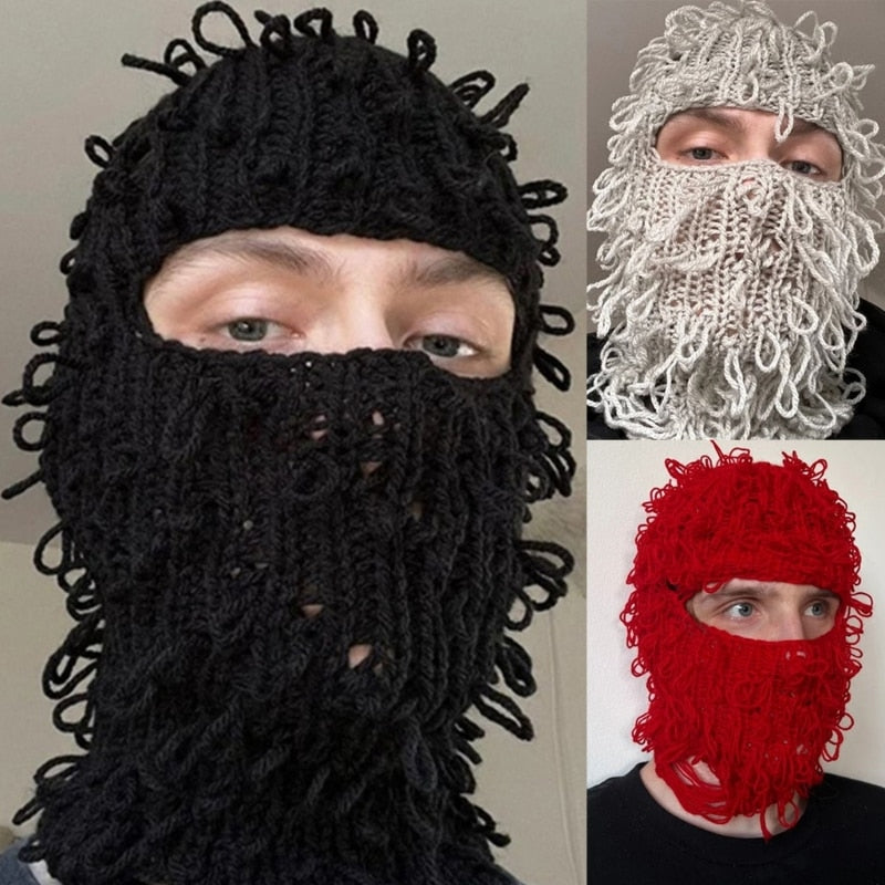 Knitted Beanie Mask