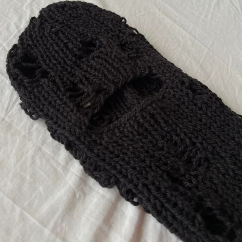 Knitted Beanie Mask